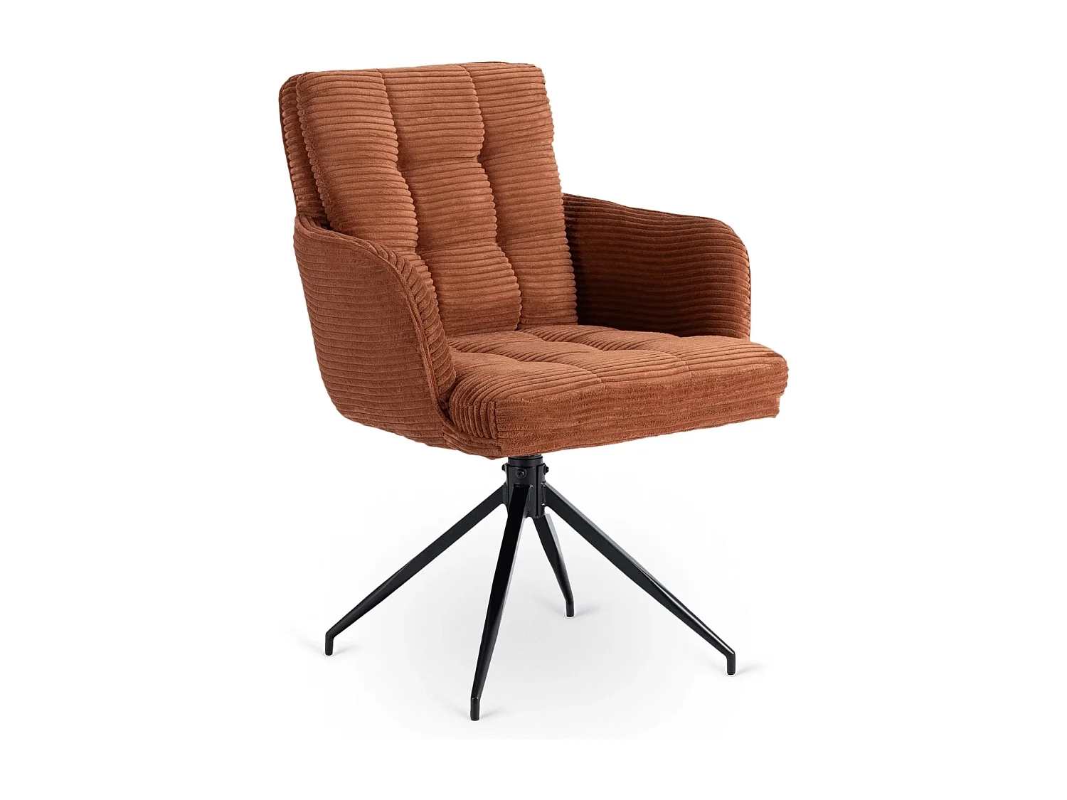 Chaise pivotante AKITA Rouille