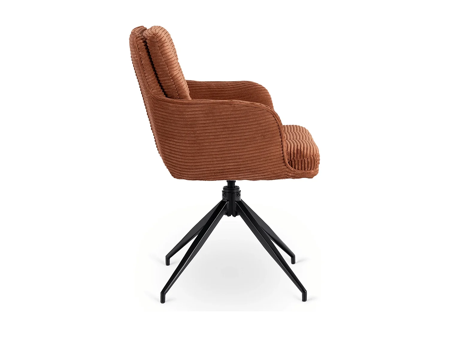 Chaise pivotante AKITA Rouille