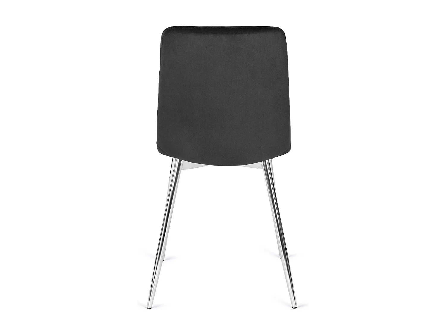 Chaise CESAR Noire en Velours