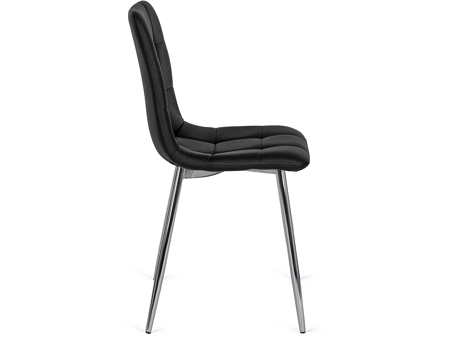 ENZO Dining Chair Black Eco Leather