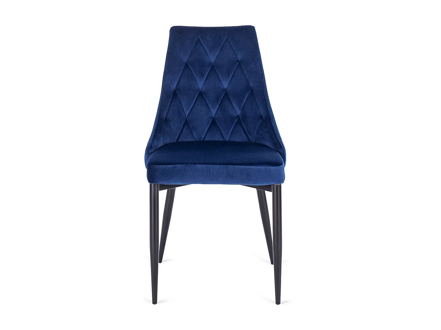 Chaise CORK Bleu Marine en Velours