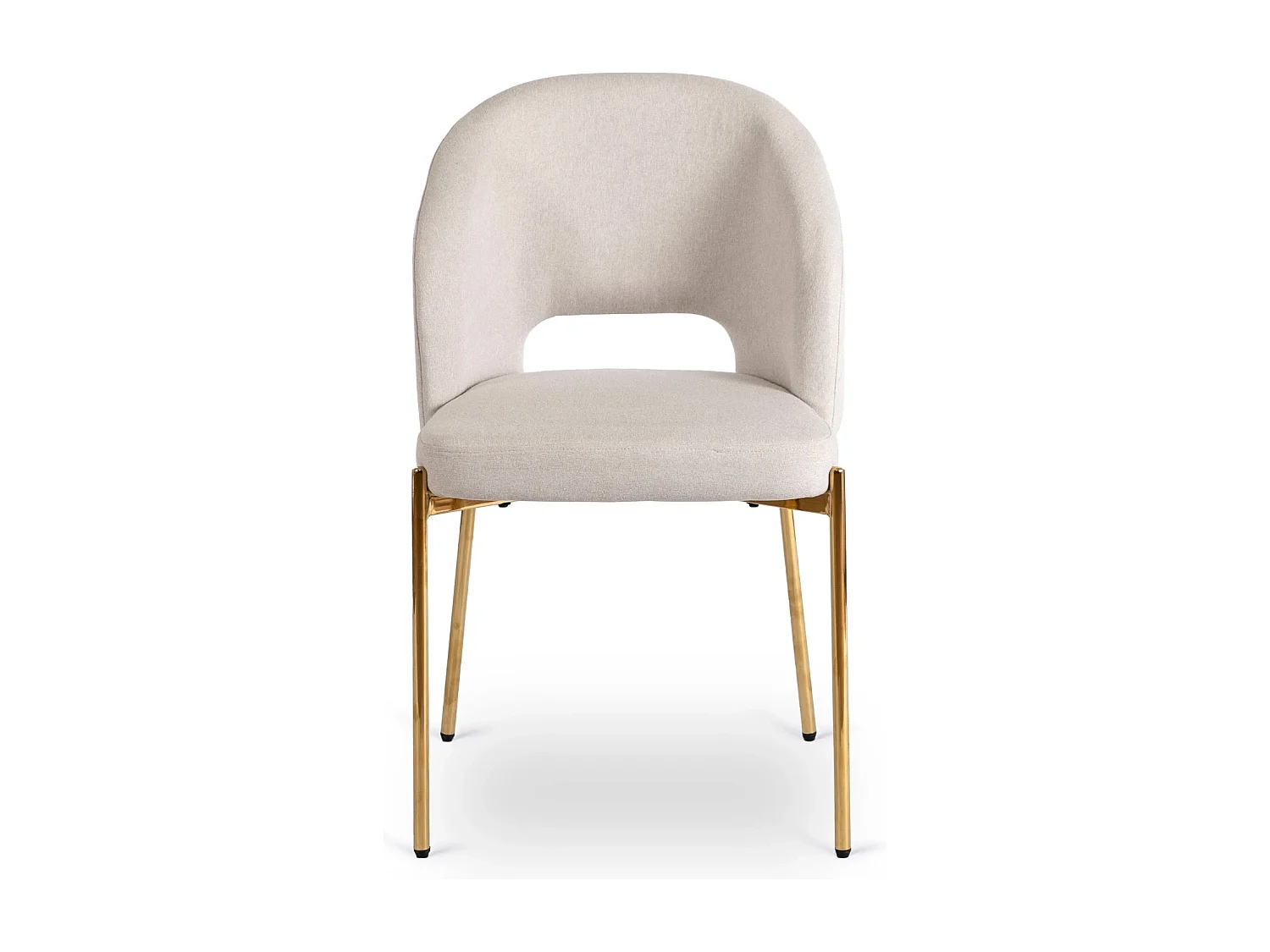 Chaise BROS Crème/Or