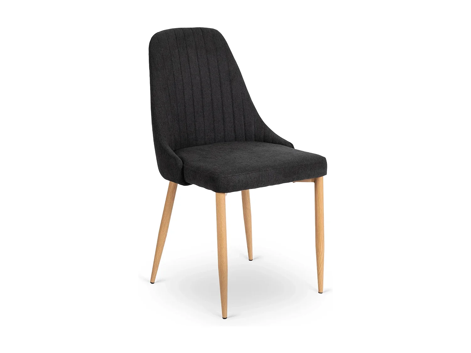 Chaise rembourrée TORINO Noire