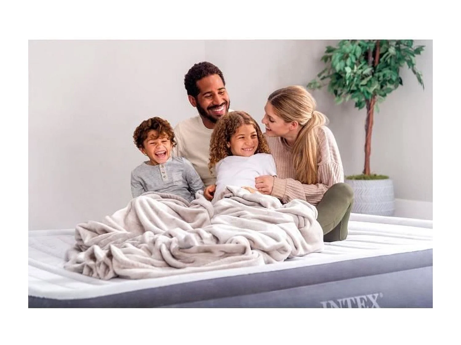 Colchón hinchable para 2 personas, 150 x 200 cm