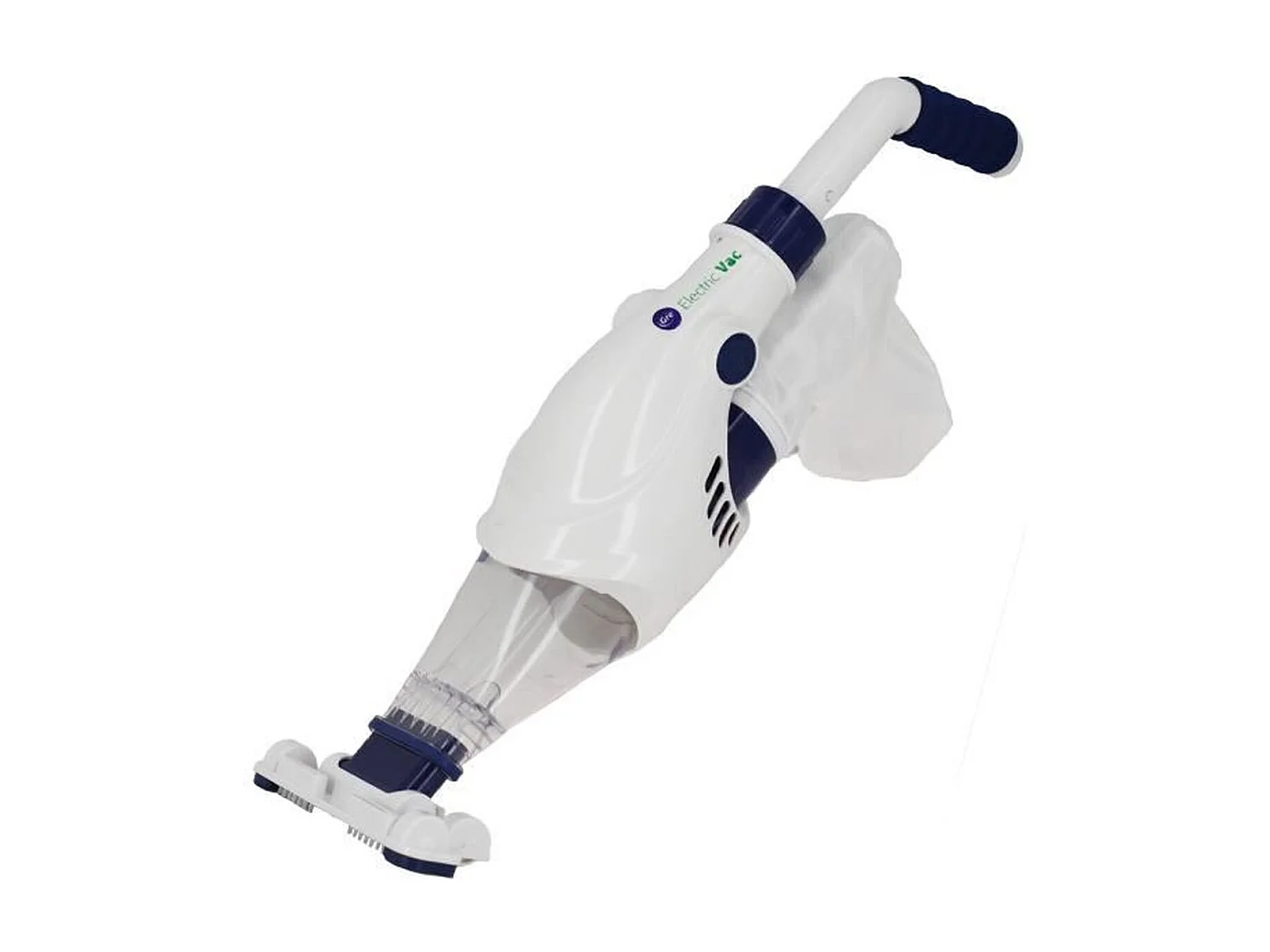 Aspirapolvere per Piscina Senza Fili GRE VCB10 11,1V Leggero con Serbatoio da 1,5L e Testa Pivotante