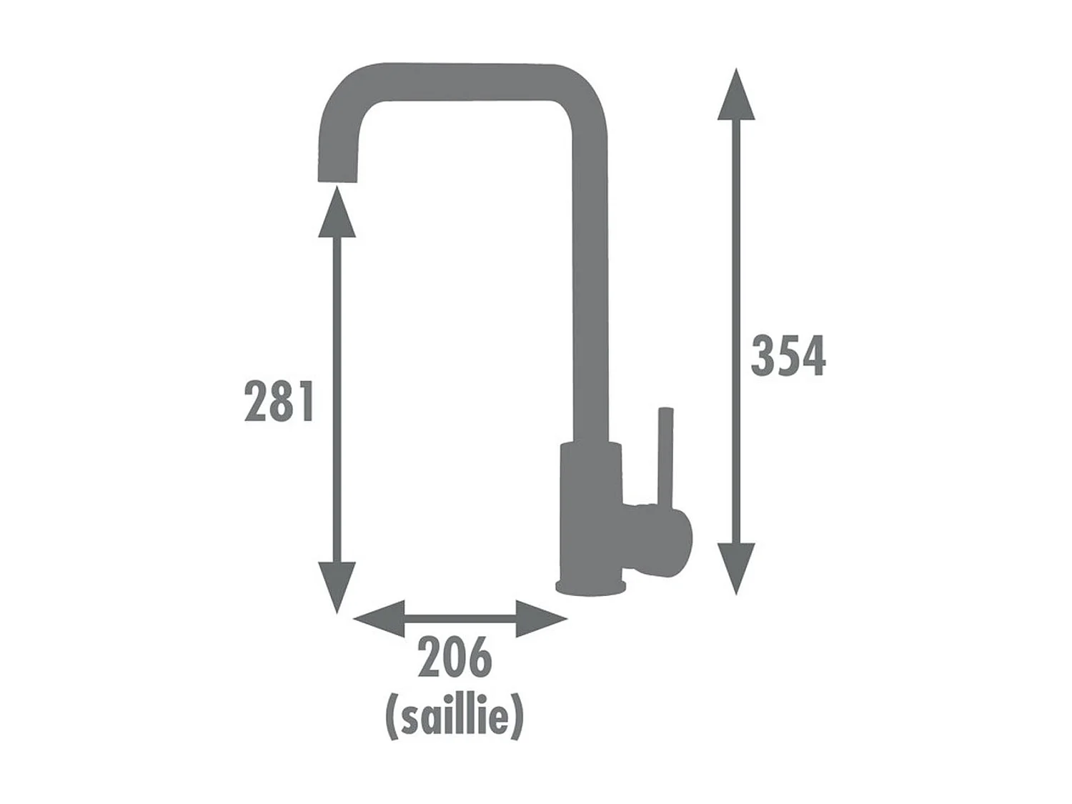 Rubinetto Miscelatore Cucina Kiloo Oro Rosa PVD, Cartuccia Ceramica Ø35 mm, Beccuccio Mobile, Risparmio Idrico