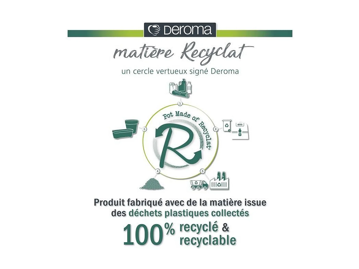 Pot de fleurs rond Day R camel - Coloris taupe - 60cm