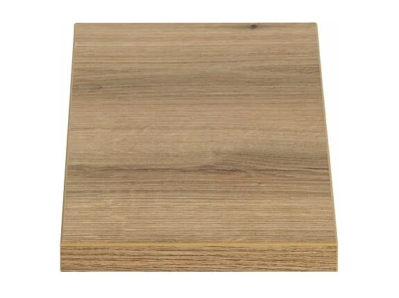 Plan wastafel VANO – Kleur eiken – L20 × B40 × H2 cm – Op te zetten