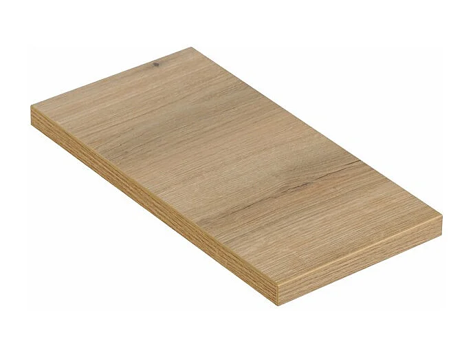 Plan wastafel VANO – Kleur eiken – L20 × B40 × H2 cm – Op te zetten
