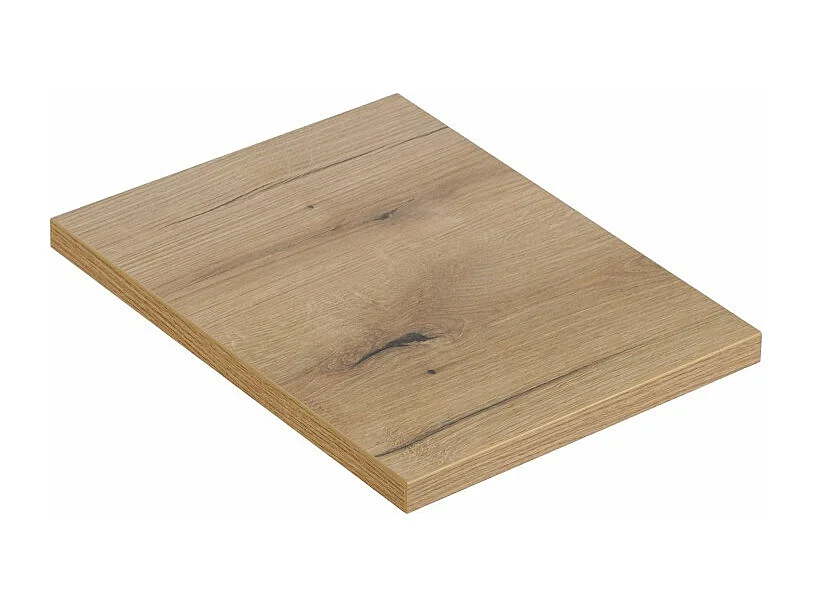 Plan vasque VANO – Kleur eik – L30 × B40 × H2 cm – Om te plaatsen