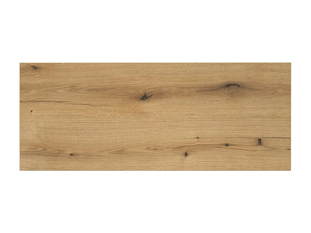 Plan vasque VANO – Kleur eiken – L120 × B40 × H2 cm – Om te plaatsen