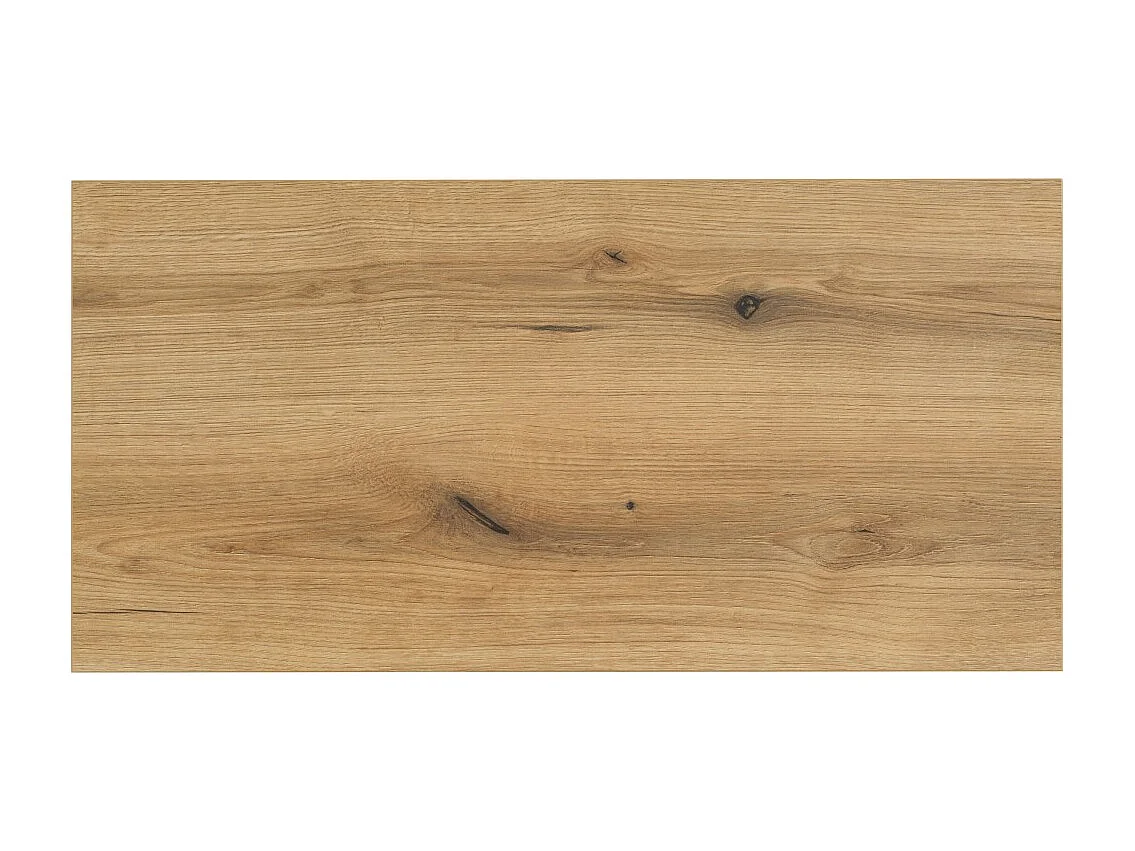 Plan vasque VANO – Kleur eiken – L90 × B40 × H2 cm – Te plaatsen