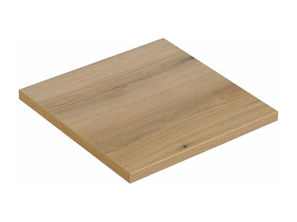 Plan vasque VANO – Kleur eiken – L40 × B40 × H2 cm – Om te plaatsen