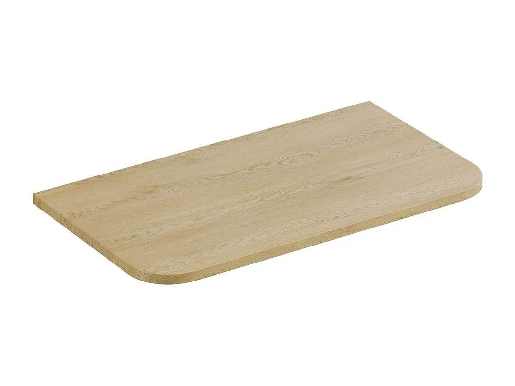 Plan wastafel KORI 80 cm licht eiken – Accessoire voor onderkast wastafel