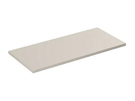 Plan vasque BRAZZA – 100 cm – Kleur Congo bruin – MDF & PVC – Te plaatsen