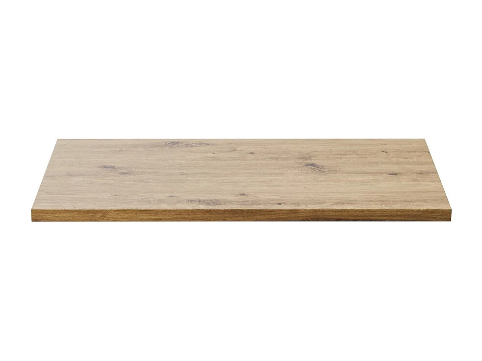 Plan voor onderbouw wastafelmeubel BRAZZA – 80 cm – Licht eiken – Dikte 2,5 cm – Te plaatsen