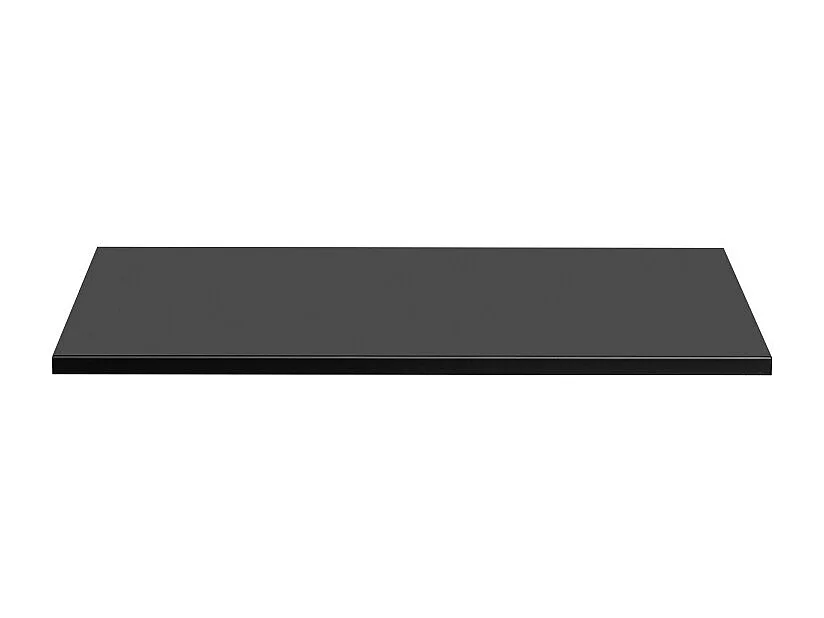 Plan wastafel NOXERA – 80 cm – Matzwart – Opbouw – Afwerking MDF en PVC folie