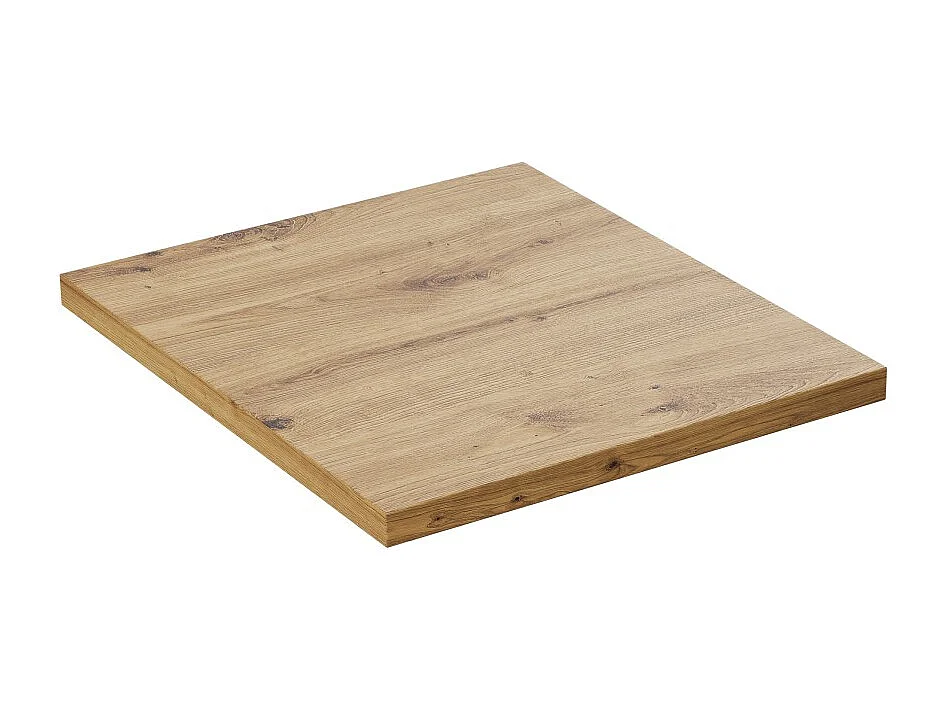 Plan voor onderkast wastafel BRAZZA – 40 cm – Licht eiken – Dikte 2,5 cm – Te plaatsen