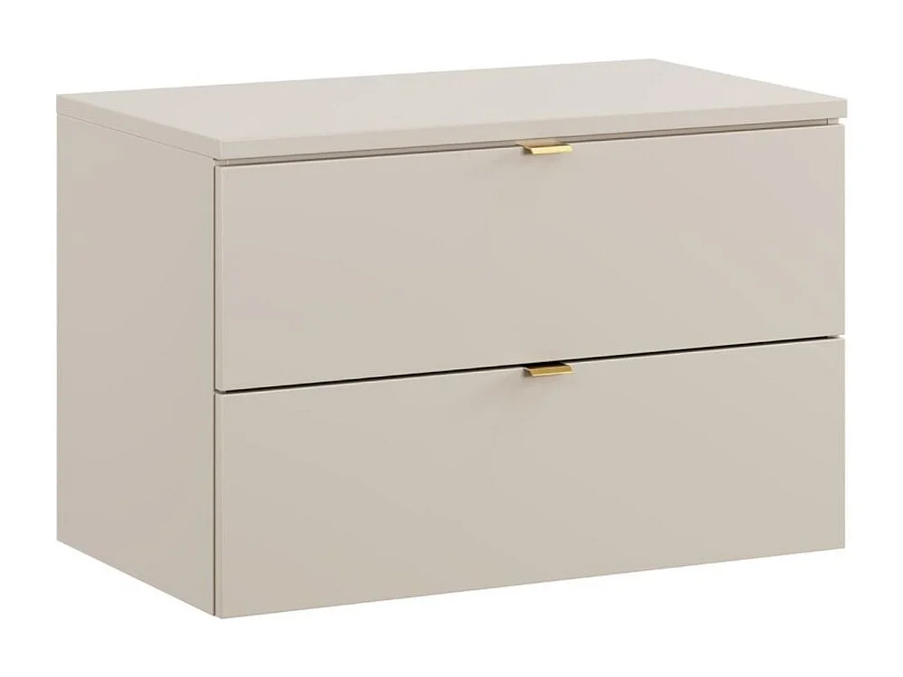 Ensemble de salle de bain BELLA : meuble sous vasque 80cm + plan pour vasque