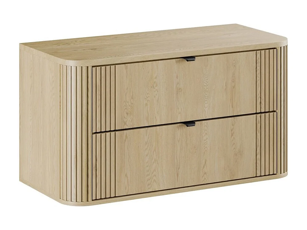 Ensemble de salle de bain KORI : meuble sous vasque 100cm + plan vasque