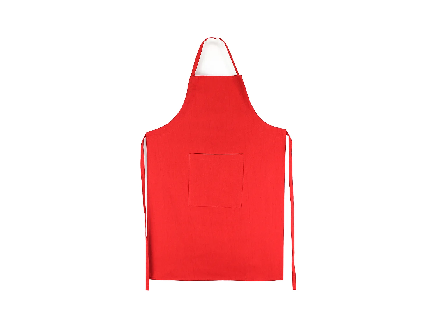 Tablier de cuisine 60x90 cm toile coton PURE KITCHEN APRON Rouge
