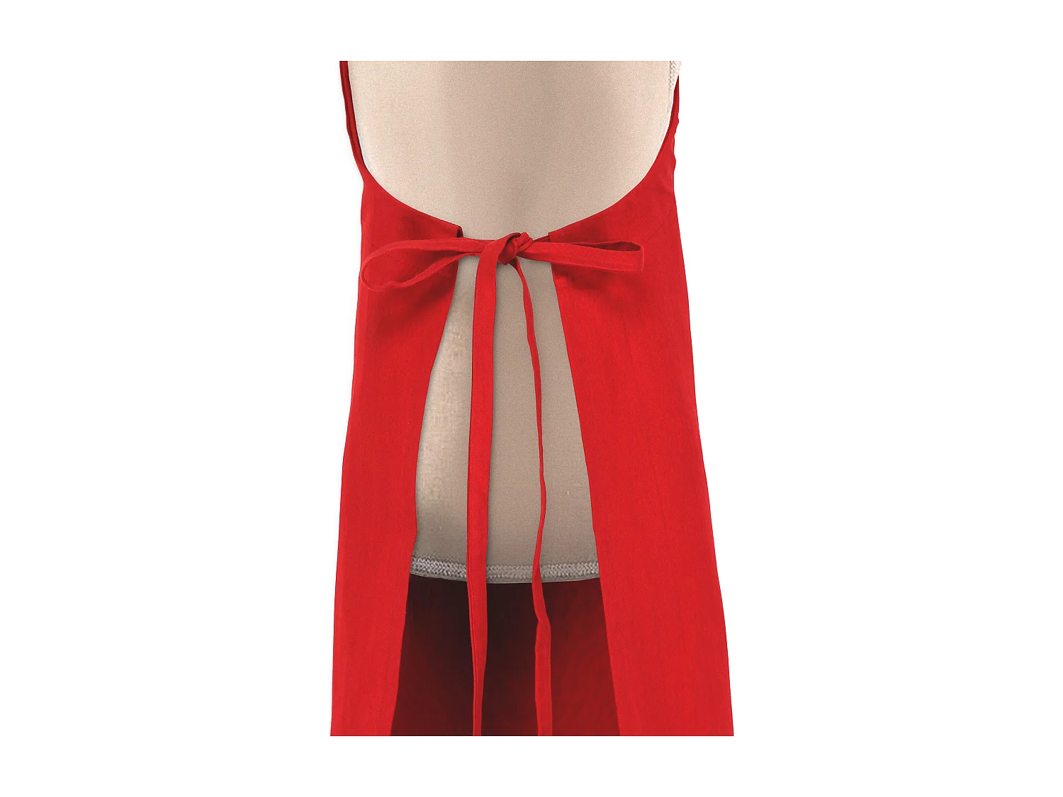 Tablier de cuisine 60x90 cm toile coton PURE KITCHEN APRON Rouge