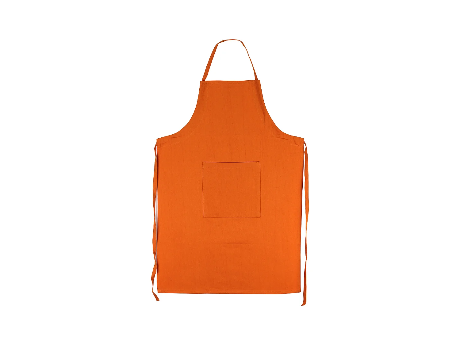 Tablier de cuisine 60x90 cm toile coton PURE KITCHEN APRON Orange