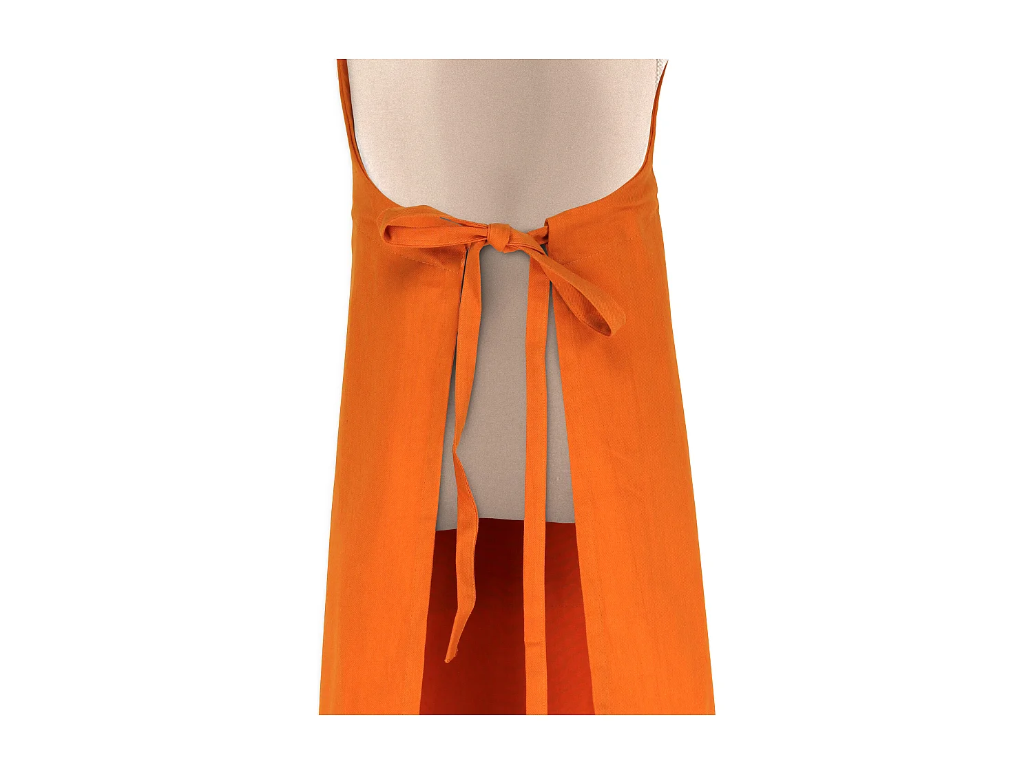 Tablier de cuisine 60x90 cm toile coton PURE KITCHEN APRON Orange