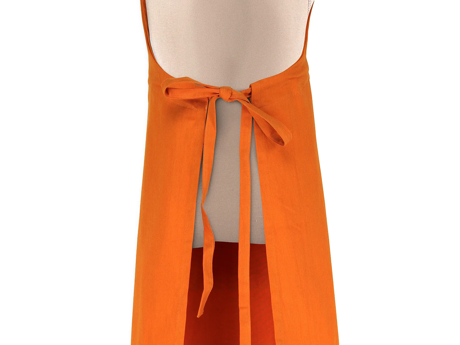 Tablier de cuisine 60x90 cm toile coton PURE KITCHEN APRON Orange
