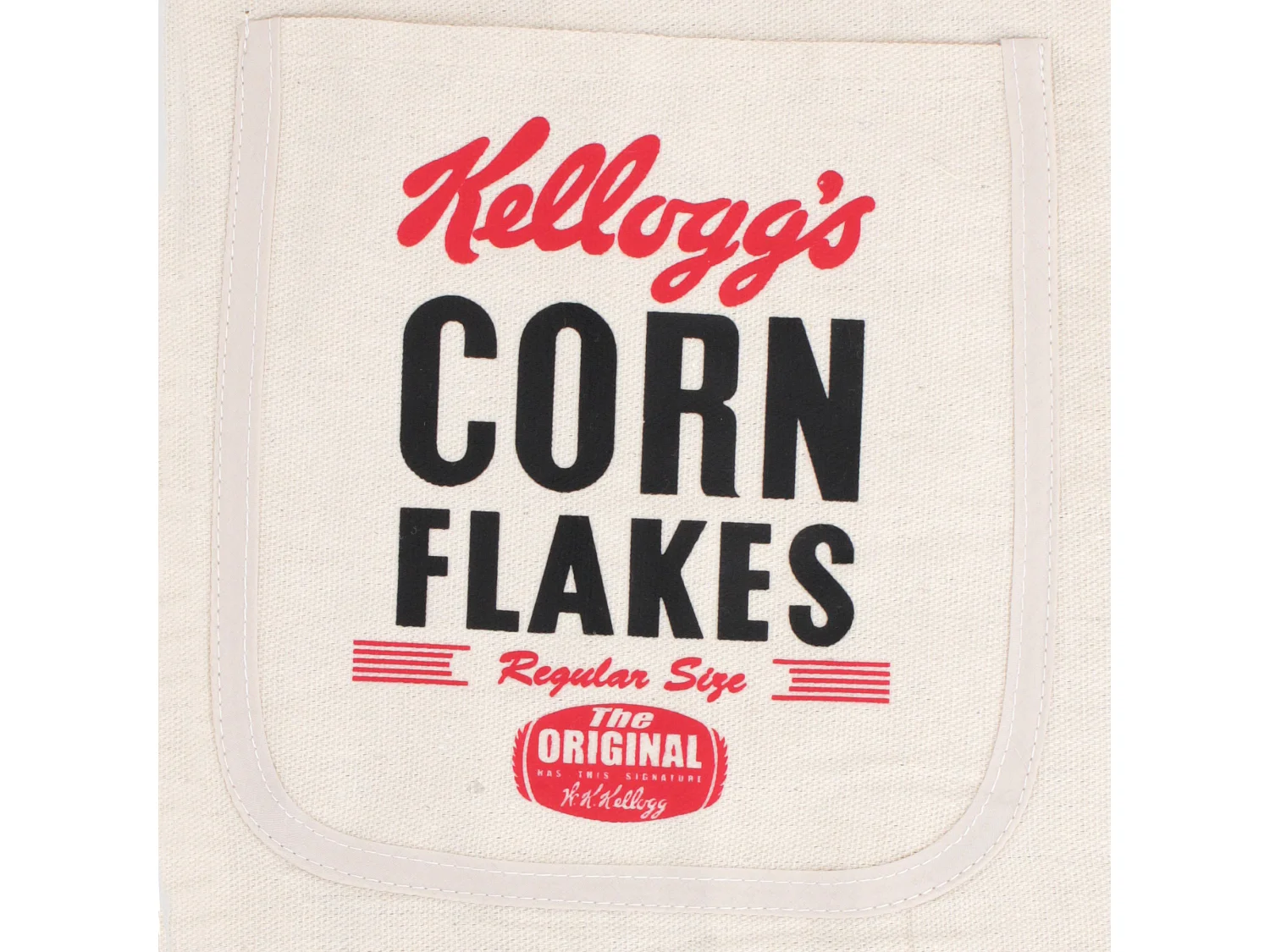 Tablier de cuisine coton CORN FLAKES beige