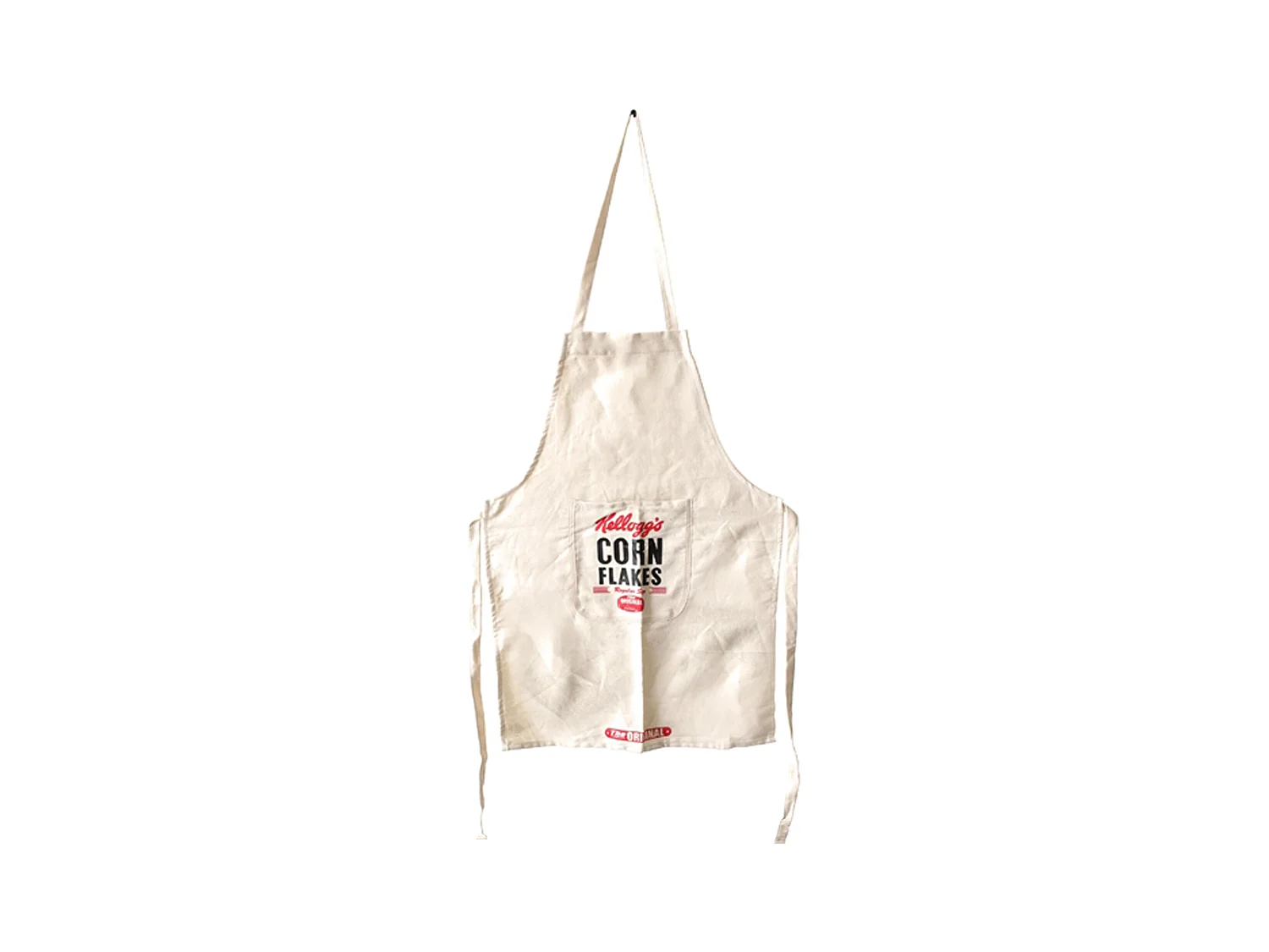 Tablier de cuisine coton CORN FLAKES beige