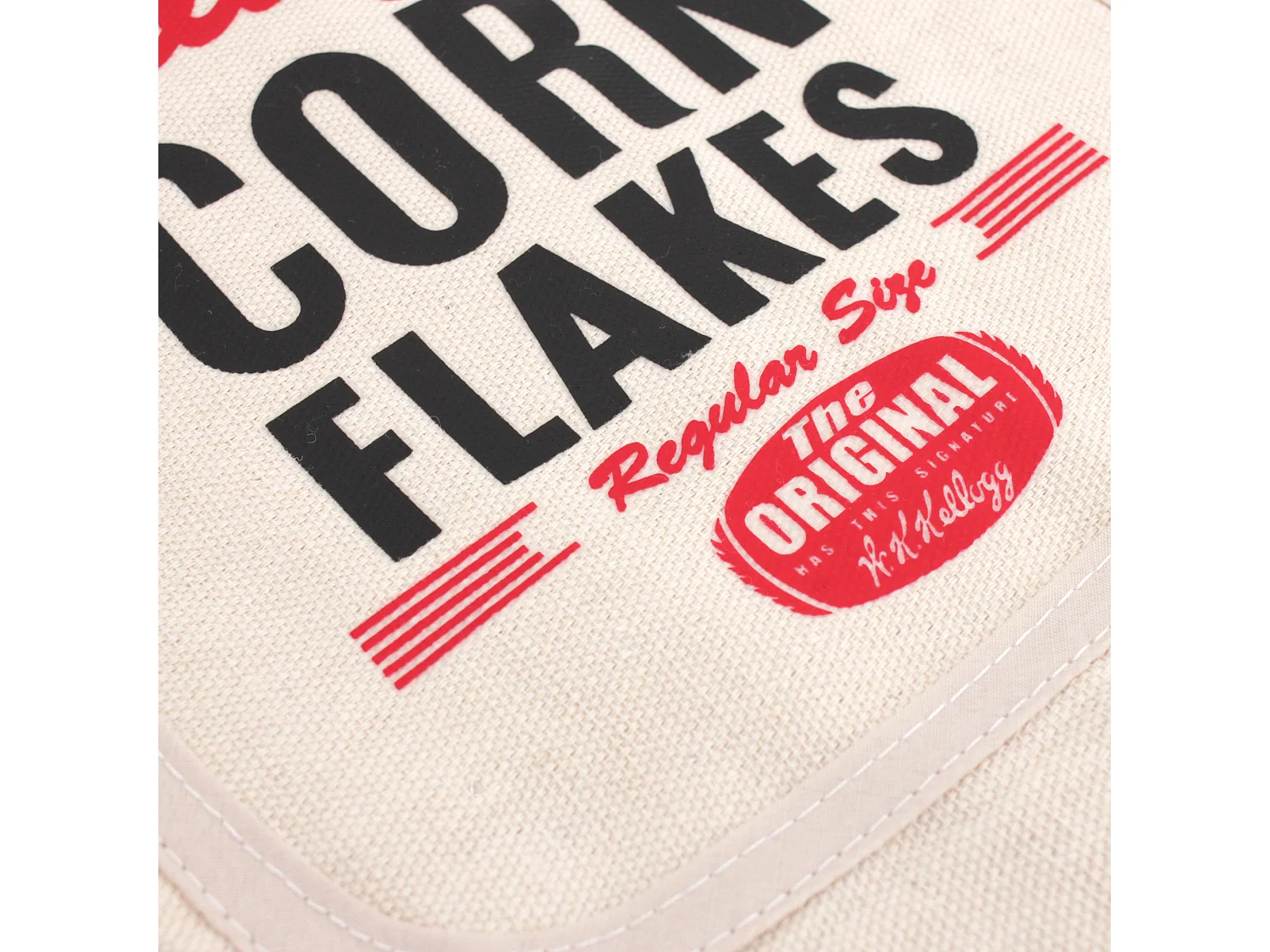 Tablier de cuisine coton CORN FLAKES beige