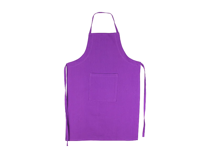 Tablier de cuisine 60x90 cm toile coton PURE KITCHEN APRON Violet