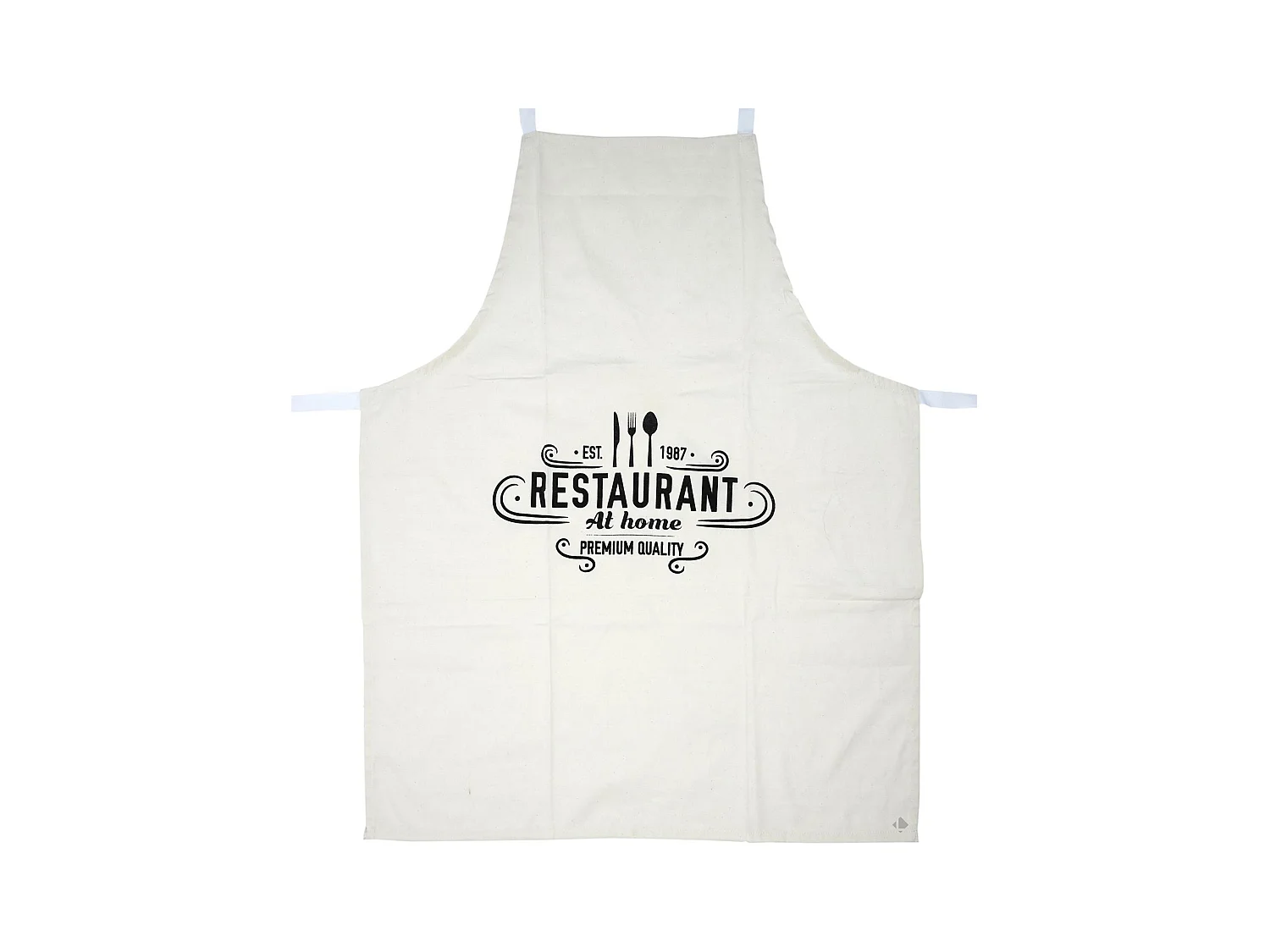 Tablier de cuisine 67x85 cm BRIGADE RAFFINÉ Beige Champagne