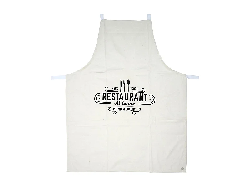 Tablier de cuisine 67x85 cm BRIGADE RAFFINÉ Beige Champagne