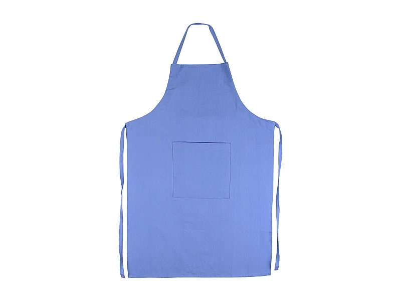 Tablier de cuisine 60x90 cm toile coton PURE KITCHEN APRON Bleu