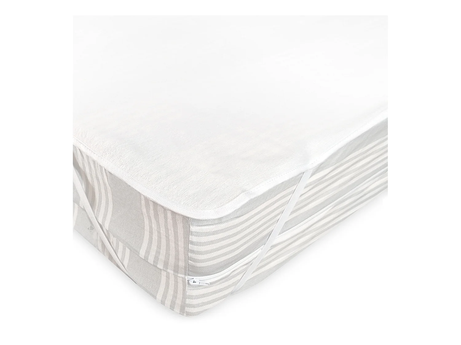 Alèse plate imperméable 140x190 cm ARNON molleton coton contrecollé polyuréthane