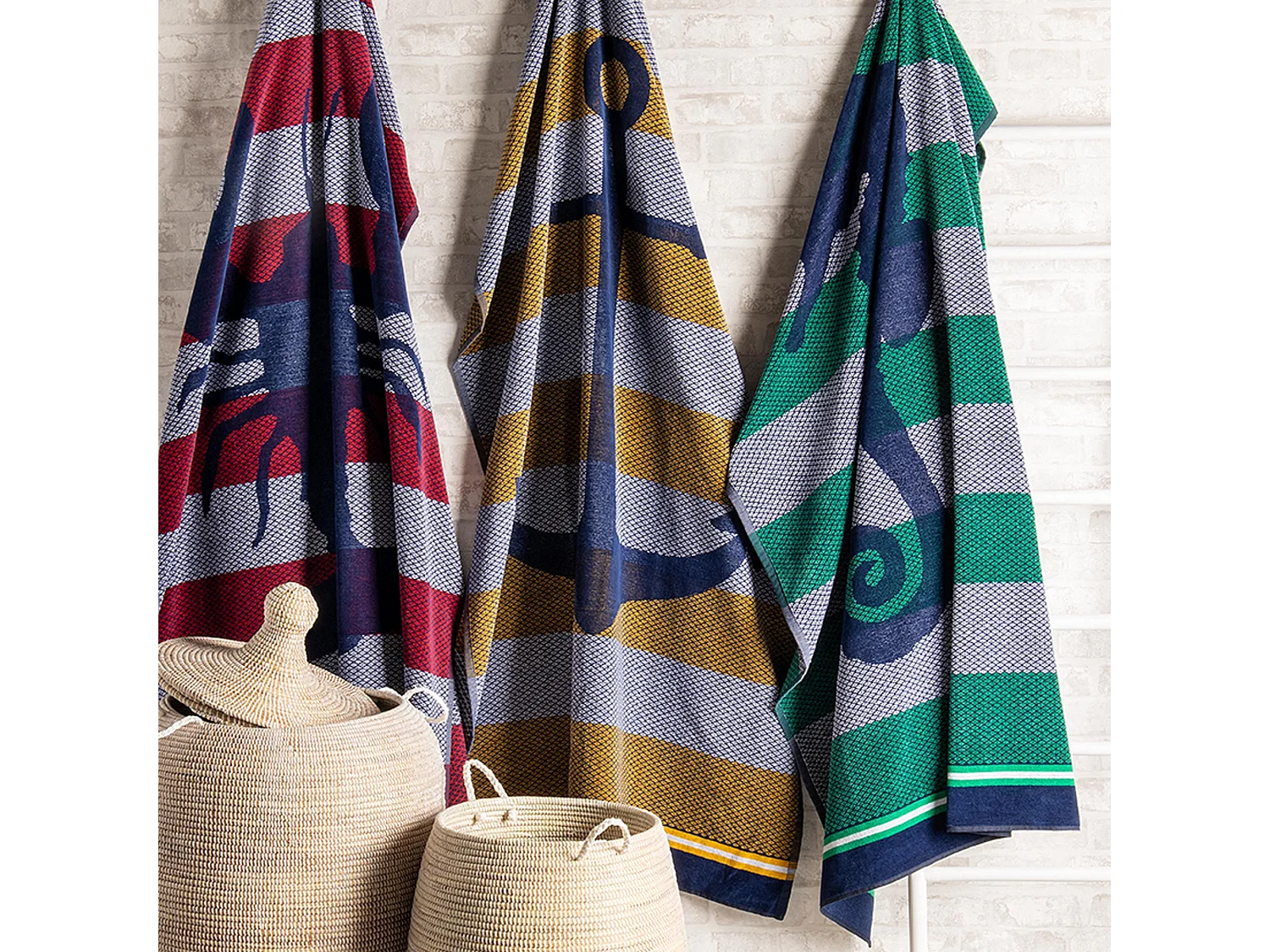 Drap de plage 100x180 cm HOA Rouge