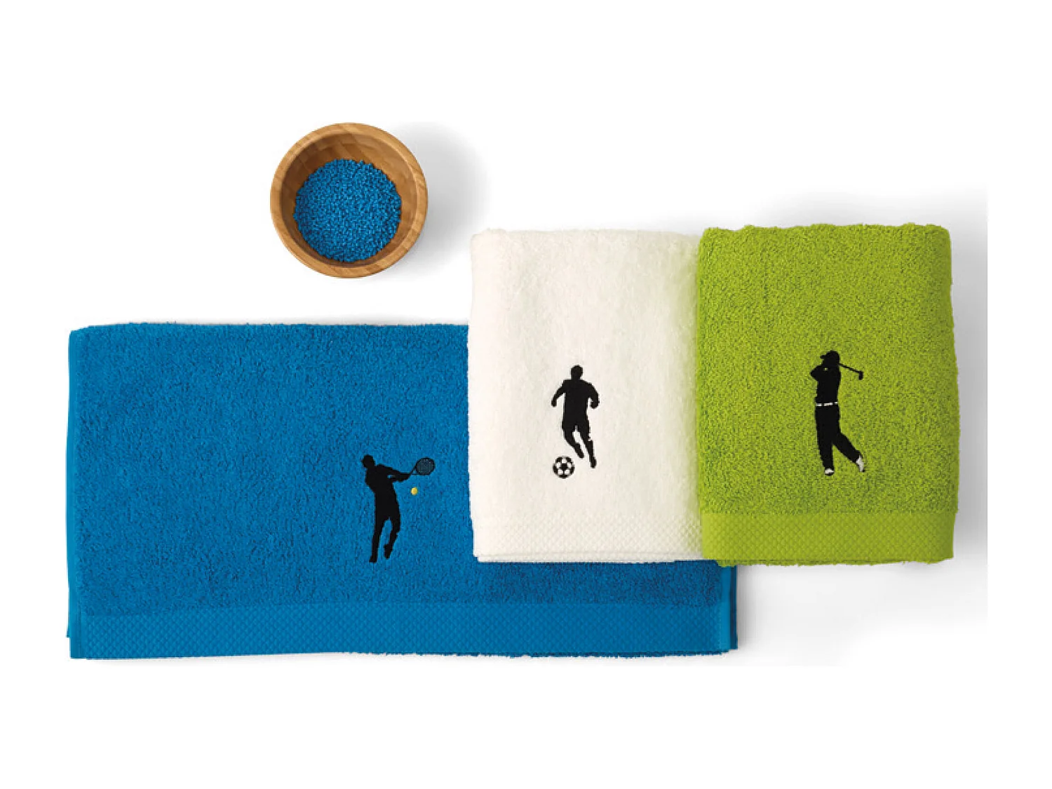 Serviette de toilette 50x100 cm coton 550 g/m2 PURE TENNIS Rouge