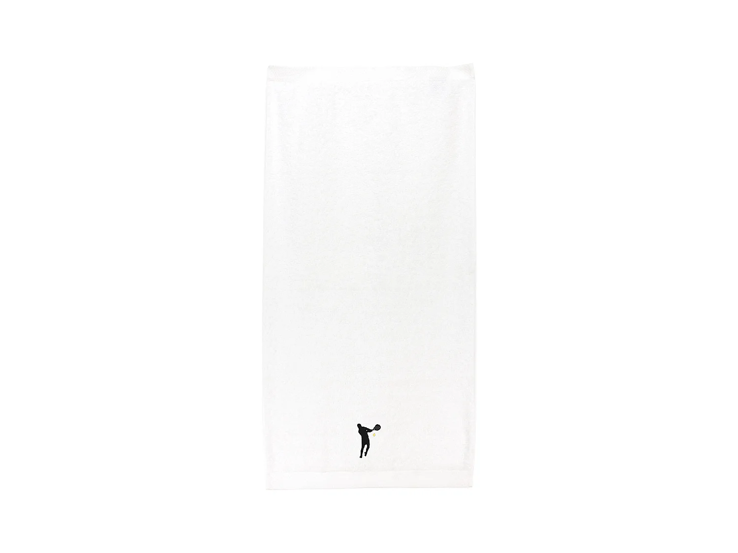 Serviette de toilette 50x100 cm coton 550 g/m2 PURE TENNIS Blanc