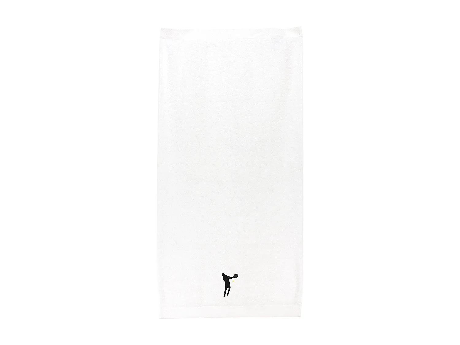 Serviette de toilette 50x100 cm coton 550 g/m2 PURE TENNIS Blanc
