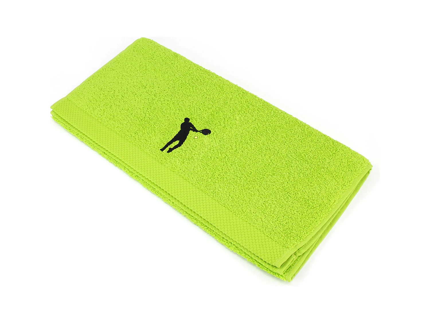 Serviette de toilette 50x100 cm coton 550 g/m2 PURE TENNIS Vert Pistache