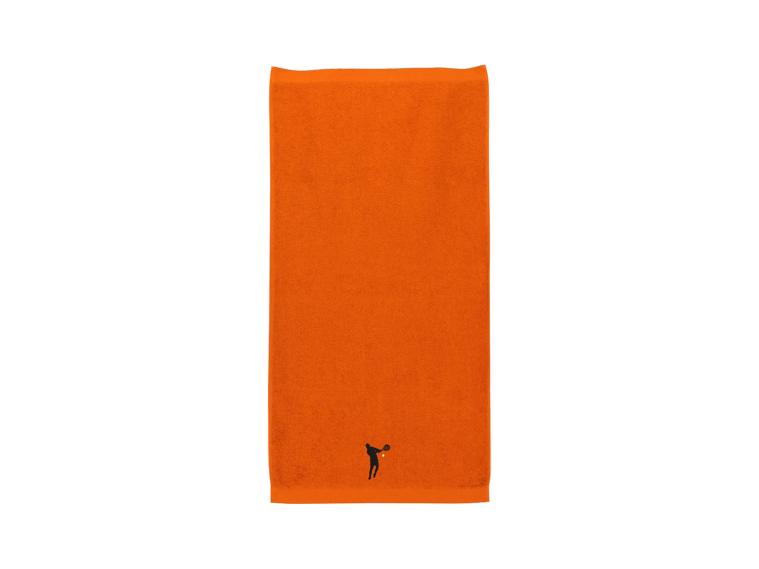 Serviette de toilette 50x100 cm coton 550 g/m2 PURE TENNIS Orange Butane