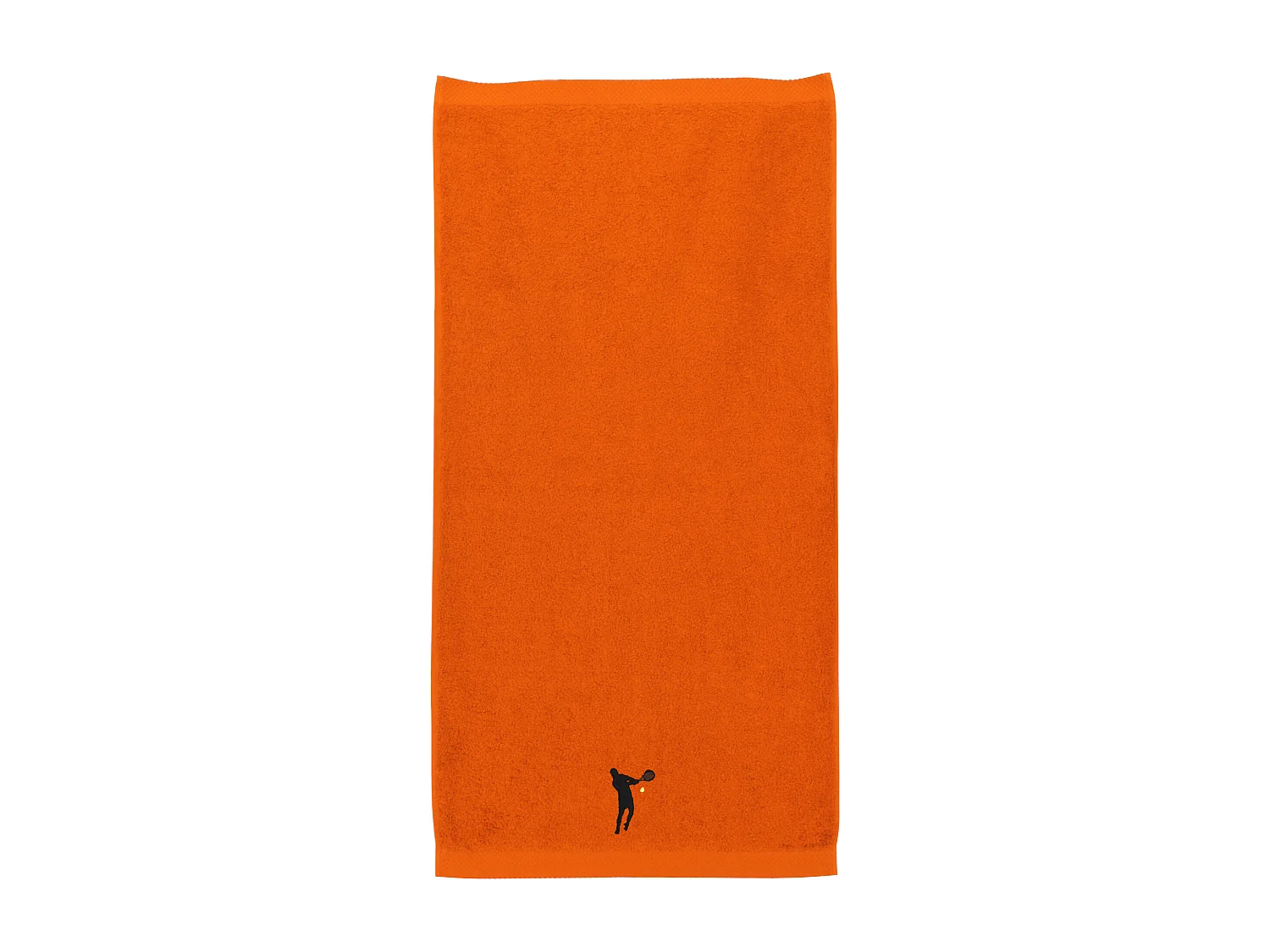 Serviette de toilette 50x100 cm coton 550 g/m2 PURE TENNIS Orange Butane