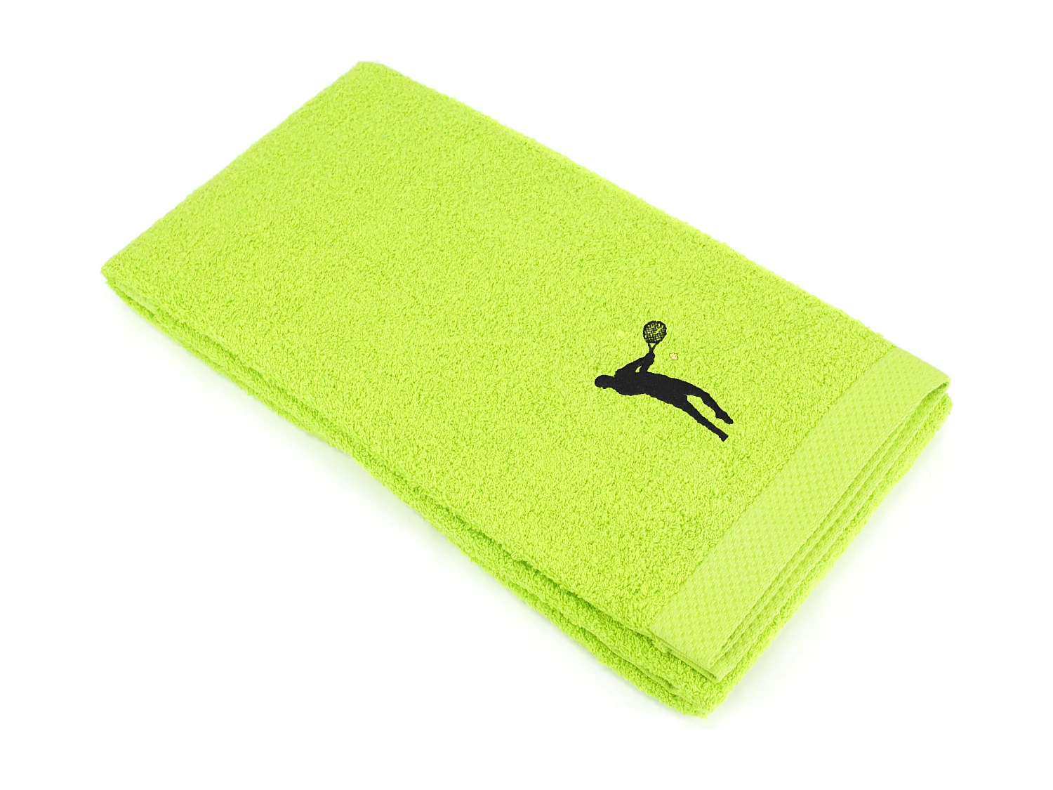 Drap de douche 70x140 cm coton 550 g/m2 PURE TENNIS Vert Pistache