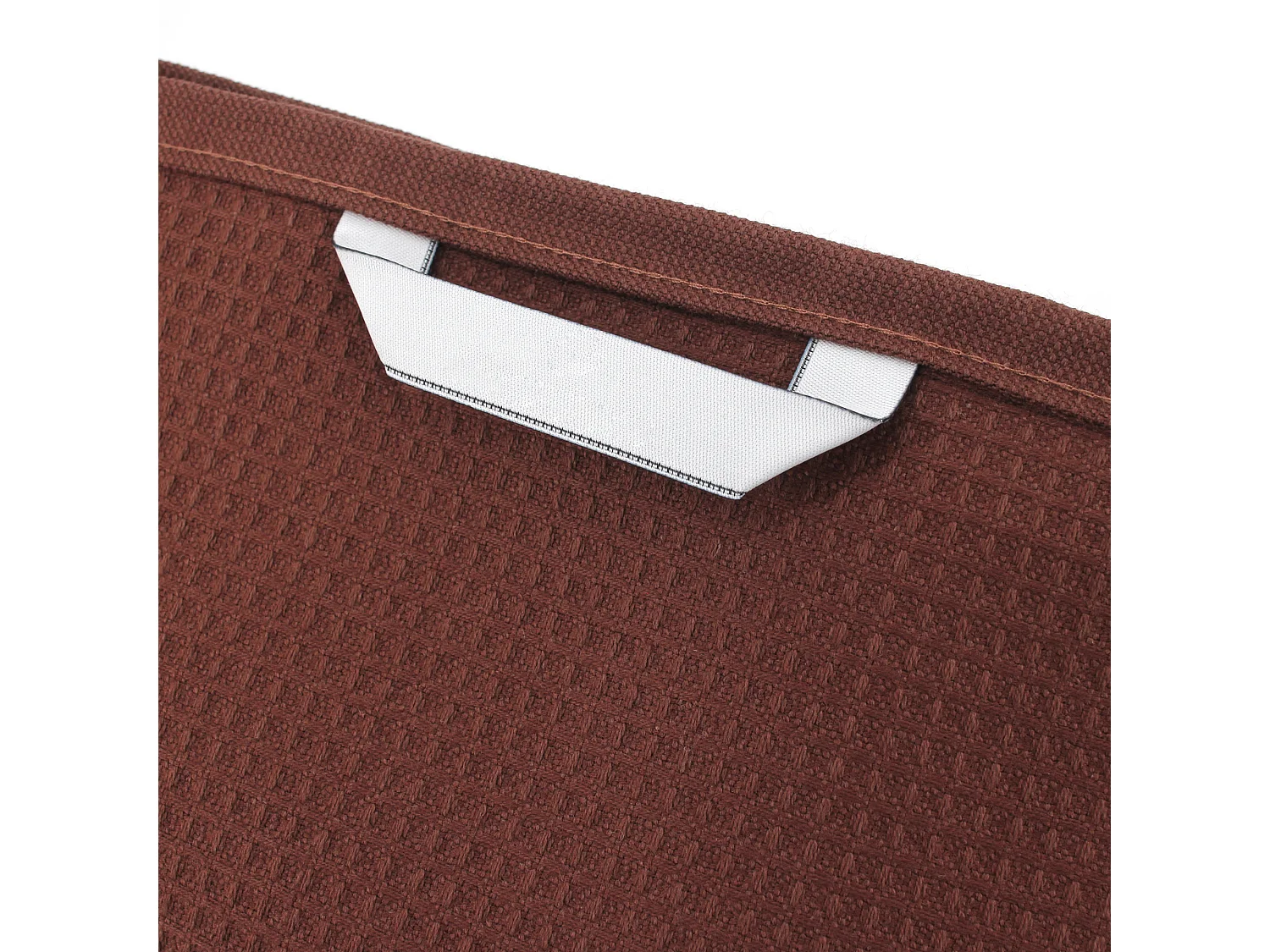 Drap de bain 90x160 cm nid d'abeille PURE WAFFLE 300 g/m² marron