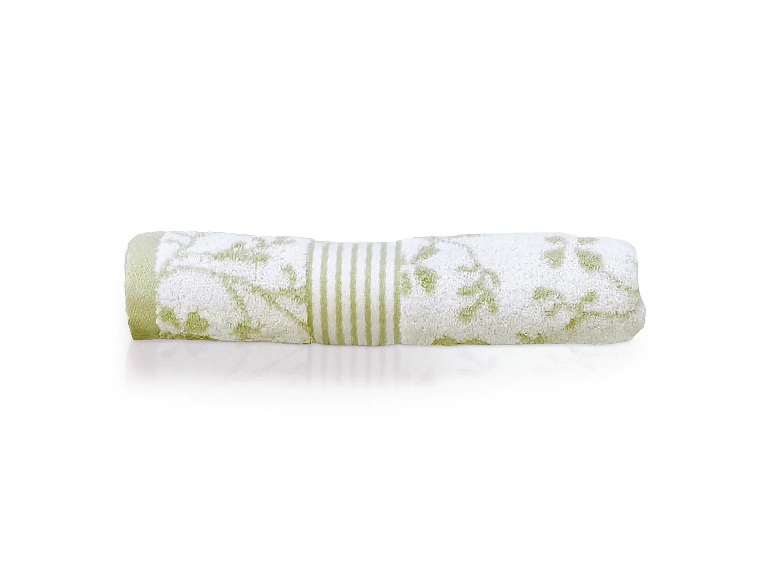 Drap de douche 70x140 cm VINTAGE FLORAL Vert 550 g/m2