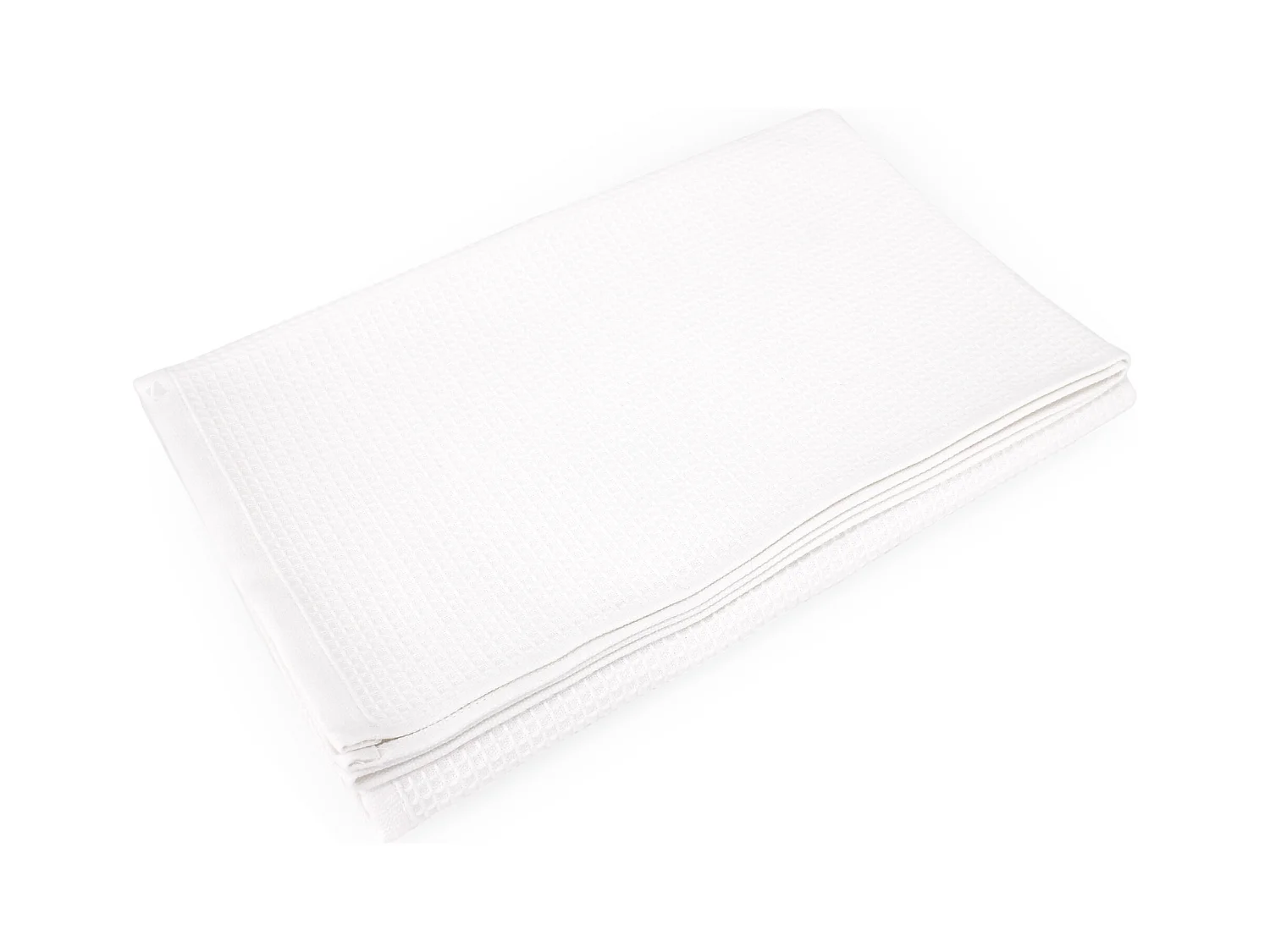 Drap de bain 90x160 cm nid d'abeille PURE WAFFLE 300 g/m² blanc