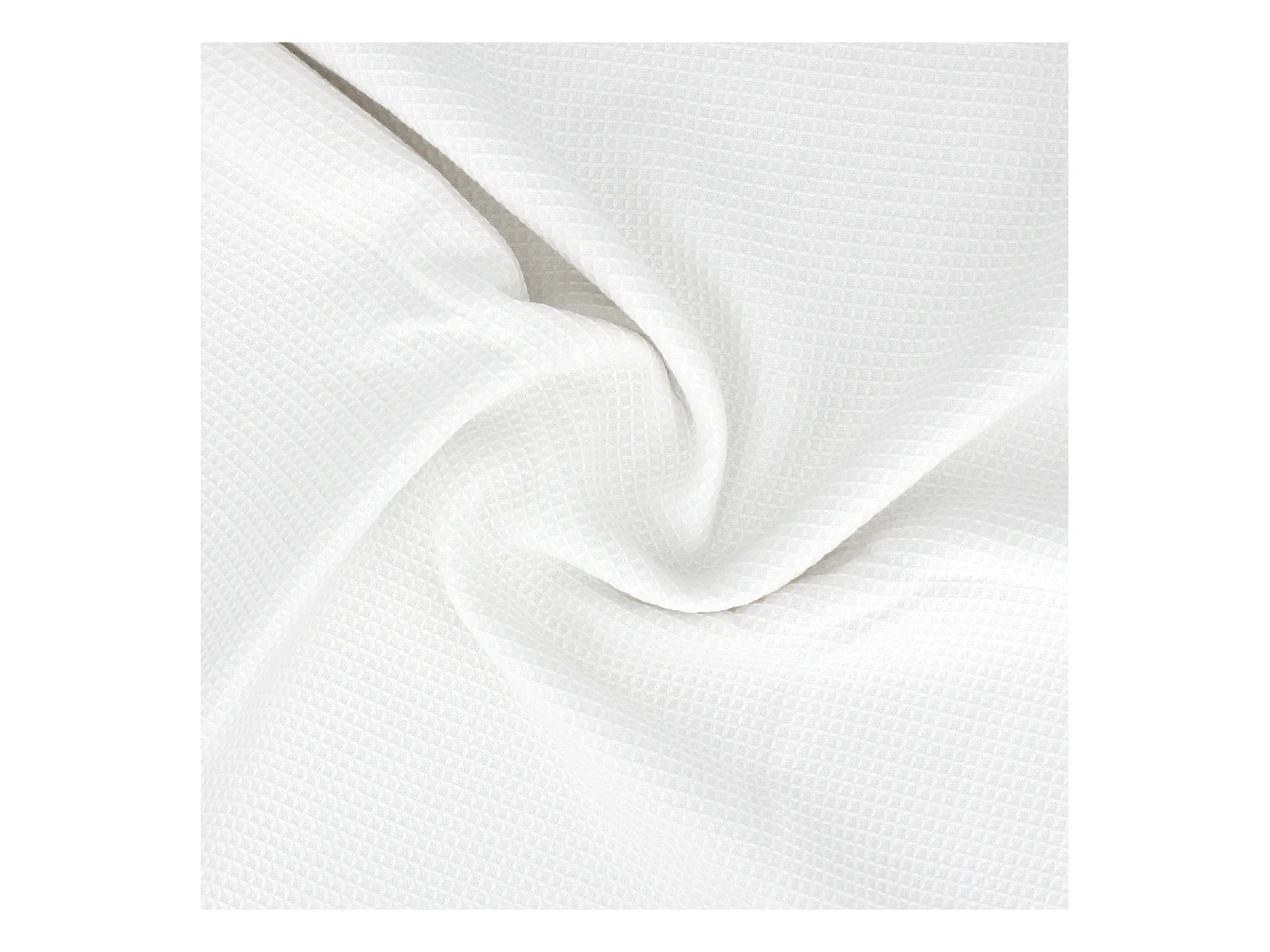 Drap de bain 90x160 cm nid d'abeille PURE WAFFLE 300 g/m² blanc