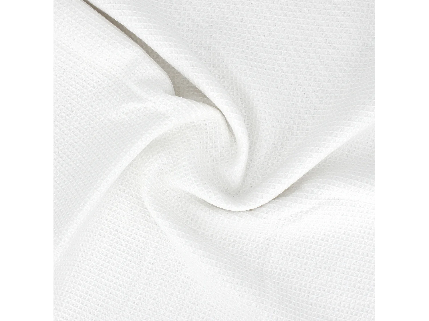 Drap de bain 90x160 cm nid d'abeille PURE WAFFLE 300 g/m² blanc